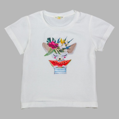 Футболка Арбуз Чуди Кидс 292225-18 молочный